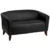 Flash Furniture Hercules Imperial Series Black Leather Loveseat -Household Supplies Store 100192 w MainProductImage Lg