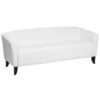 Flash Furniture Hercules Imperial Series Ivory Leather Sofa