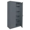 Muscle Rack 36"w X 72"h X 18"d Steel Freestanding Garage Cabinet Charcoal -Household Supplies Store 100524 w MainProductImage Lg