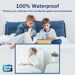 Cleanrest® Fitted Waterproof Mattress Cover, Full Xl, Case Of 4 10 Cleanrest® Fitted Waterproof Mattress Cover, Full Xl, Case Of 4 -Household Supplies Store 103167 w DetailedProductView3 Lg