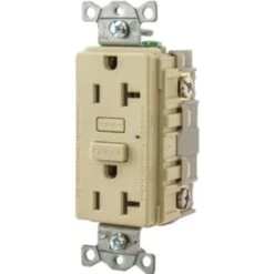 Hubbell® Autoguard 20 Amp 125 Volt Commercial Self-Test Gfci Receptacle (Ivory)