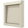 In-O-Vate 4" Flush-Mount Wall Vent, Metal - Tan, No Collar -Household Supplies Store 116319 w MainProductImage BUS Lg