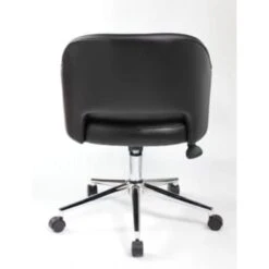 Boss Office Products Black Vinyl Hospitality Chair -Household Supplies Store 116679 w DetailedProductView4 Lg