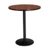 Kfi Seating 30 In Round Bistro Table W/ Mahogany Top -Household Supplies Store 122842 w MainProductImage Lg