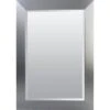 American Pride® 24 X 41" Decorative Framed Beveled Mirror - 3" Brushed Nickel -Household Supplies Store 123523 V Lg 1