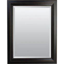 American Pride® 23 X 41" Decorative Framed Beveled Mirror - 2.75" Venetian Bronze