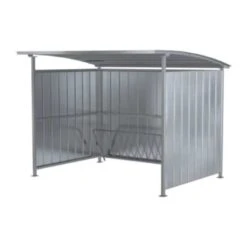 Vestil Galvanized Multi-Duty Bicycle Shelter 120 Inch