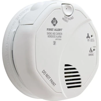First Alert® Brk Hardwired Smoke/co Combo Alarm W/ Voice And Battery Backup 4 First Alert® Brk Hardwired Smoke/co Combo Alarm W/ Voice And Battery Backup - Image 2