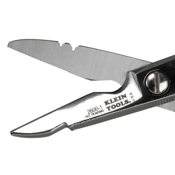 Klein Tools® Carbon Steel All-Purpose Electrician's Scissors 6.75" 9 Klein Tools® Carbon Steel All-Purpose Electrician's Scissors 6.75" - Image 7