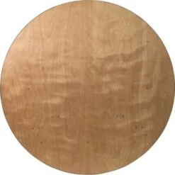 Flash Furniture 72'' Round Wood Folding Banquet Table With Clear Coated Finished Top -Household Supplies Store 128268 2 V Lg