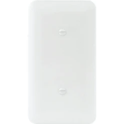 Titan3 1-Gang Princess Smooth Blank Wall Plate (25-Pack) (White)