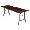 Realspace Walnut Folding Table 8' -Household Supplies Store 145015 WebOnly Lg