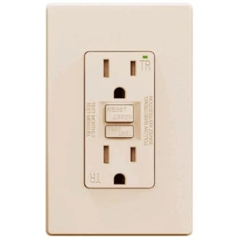 Maintenance Warehouse® 15 Amp 125 Volt Gfci Receptacle W/ Tamper-Resistant (Ivory) 3 Maintenance Warehouse® 15 Amp 125 Volt Gfci Receptacle W/ Tamper-Resistant (Ivory)