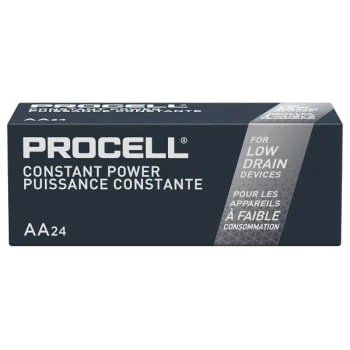 Duracell® Procell Constant® AA Alkaline Disposable Standard Batteries, Package Of 24 5 Duracell® Procell Constant® AA Alkaline Disposable Standard Batteries, Package Of 24 - Image 3
