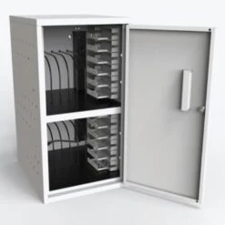 Luxor 12-Tablet/chromebook Vertical Wall/desk Charging Box