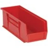 Quantum Storage Systems® Red 14-3/4 X 5-1/2 X 5 In Stack And Hang Bin Package Of 12 -Household Supplies Store 159763 w MainProductImage Lg