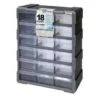 Quantum Storage Systems® Black/gray Plastic 18-Drawer Cabinet 2 Quantum Storage Systems® Black/gray Plastic 18-Drawer Cabinet -Household Supplies Store 159775 w MainProductImage Lg