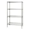 Quantum Storage Systems® 24x36x63 In Wire 4-Shelf Unit -Household Supplies Store 159783 w MainProductImage Lg