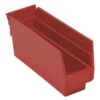 Quantum Storage Systems® Economy 4 In Red Shelf Bin 11-5/8 X 2-3/4 X 4 In Package Of 36 -Household Supplies Store 159818 w MainProductImage Lg