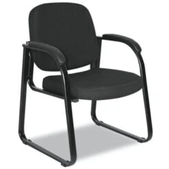 Alera® Lounge Series Reception Guest Chair (Black)