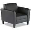 Alera® Reception Lounge Series Club Chair, Black/black Leather -Household Supplies Store 164966 WebOnly Lg