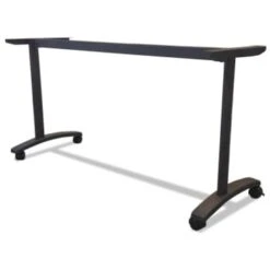 Alera® Valencia Series Training Table T-Leg Base, 58w X 19-3/4d, Black