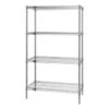 Quantum Storage Systems® 4-Shelf Starter Kit Chrome Wire Shelving 18x54x63 Inch 2 Quantum Storage Systems® 4-Shelf Starter Kit Chrome Wire Shelving 18x54x63 Inch -Household Supplies Store 181951 w MainProductImage Lg