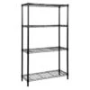 Quantum Storage Systems® 4-Shelf Starter Kit Black Epoxy Wire Shelving 18x30x63 Inch -Household Supplies Store 182819 w MainProductImage Lg