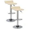 Leick Home Cream Adjustable Swivel Stool Package Of 2 -Household Supplies Store 183643 w MainProductImage Lg