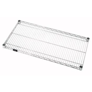 Quantum Storage Systems® Wire Shelf Chrome 21w X 48l Inch 3 Quantum Storage Systems® Wire Shelf Chrome 21w X 48l Inch