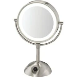 Conair™ Two-Sided Satin Nickel Led Lighted Vanity Mirror