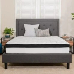 Flash Furniture 12 Inch Memory Foam And Pocket Spring Mattress King -Household Supplies Store 203744 w LifestyleImage Lg