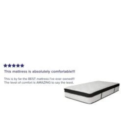 Flash Furniture 12 Inch Memory Foam And Pocket Spring Mattress Twin 22 Flash Furniture 12 Inch Memory Foam And Pocket Spring Mattress Twin -Household Supplies Store 203746 w DetailedProductView11 Lg