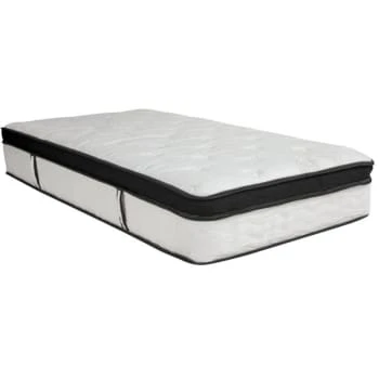Flash Furniture 12 Inch Memory Foam And Pocket Spring Mattress Twin 3 Flash Furniture 12 Inch Memory Foam And Pocket Spring Mattress Twin