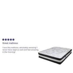 Flash Furniture 12 Inch Hybrid Mattress, Full Mattress In A Box -Household Supplies Store 203747 w DetailedProductView11 Lg