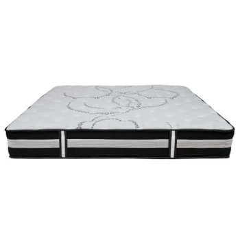 Flash Furniture 12 Inch Hybrid Mattress, King Mattress In A Box 4 Flash Furniture 12 Inch Hybrid Mattress, King Mattress In A Box - Image 2