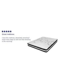 Flash Furniture 10 Inch Hybrid Mattress, Queen Mattress In A Box 22 Flash Furniture 10 Inch Hybrid Mattress, Queen Mattress In A Box -Household Supplies Store 203753 w DetailedProductView11 Lg