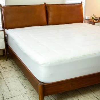 Flash Furniture Mattress Pad White Fits 8 Inch -21 Inch Mattresses Full 10 Flash Furniture Mattress Pad White Fits 8 Inch -21 Inch Mattresses Full - Image 8