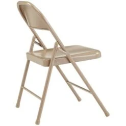 National Public Seating® All-Steel Folding Chair Beige Case Of 4 -Household Supplies Store 207132 DetailedProductView2 Lg