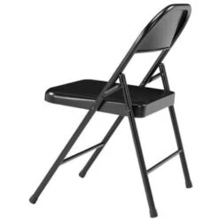 National Public Seating® All-Steel Folding Chair Black Case Of 4 -Household Supplies Store 207134 DetailedProductView3 Lg