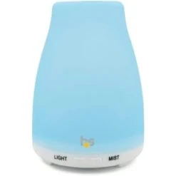 Healthsmart Essential Oil Diffuser & Cool Mist Humidifier For Small Rooms, White