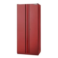 Husky Welded Cabinet In Red, 36 In. W X 81 In. H X 24 In. D