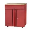 Husky Welded 1-Drawer 2-Door Base Cabinet In Red, 28in. W X 32in. H X 21.5in. D 1 Husky Welded 1-Drawer 2-Door Base Cabinet In Red, 28in. W X 32in. H X 21.5in. D -Household Supplies Store 211253 w MainProductImage Lg