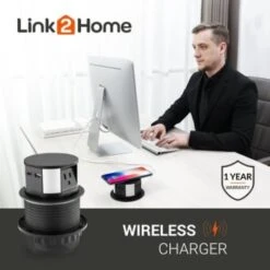 Link2home Space Saver Pop Up Outlet 10w Fast Induction Charger With Type-C Usb 15 Link2home Space Saver Pop Up Outlet 10w Fast Induction Charger With Type-C Usb -Household Supplies Store 212978 DetailedProductView2 Lg