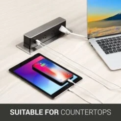 Link2home Space Saver Pop Up With Type-C Usb, 3 Power Outlets 15a, 2 Usb Ports -Household Supplies Store 212979 DetailedProductView5 Lg