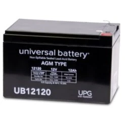 Universal Power Group 12v 12ah F1 Term Sealed Lead Acid Agm Rechargeable Battery