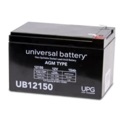 Universal Power Group 12v 15ah F2 Term Sealed Lead Acid Agm Rechargeable Battery