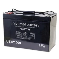 Universal Power Group 12v 100ah I6 Term Seald Lead Acid Agm Rechargeable Battery