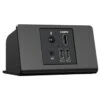 Teleadapt Mediahub Uhd Desktop With Bluetooth, Two Usb Ports,black -Household Supplies Store 216814 MainProductImage Lg