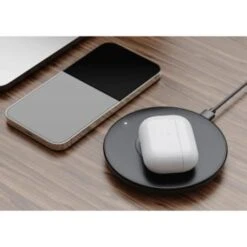 Teleadapt On-Desk Qi Wireless Charger, With Anti-Thief Features, Black 13 Teleadapt On-Desk Qi Wireless Charger, With Anti-Thief Features, Black -Household Supplies Store 216816 LifestyleImage Lg